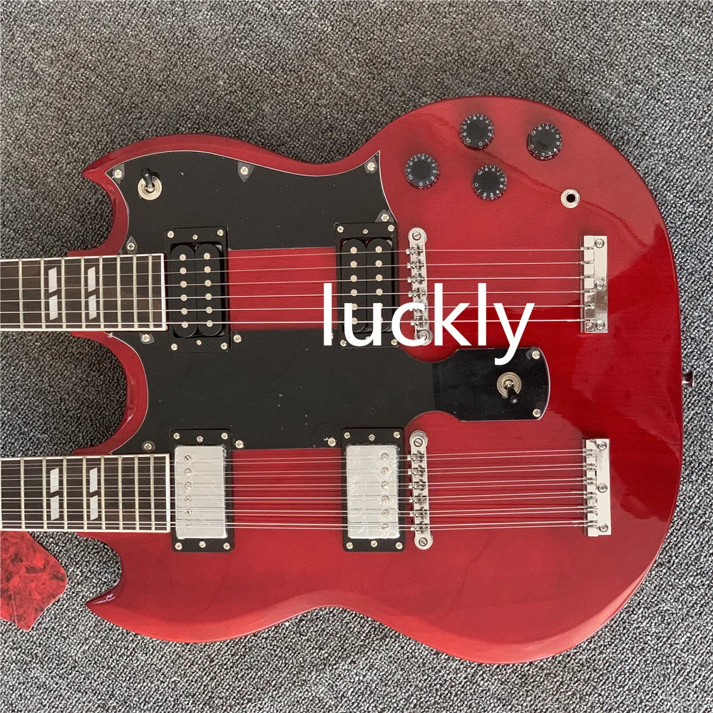 guitare électrique double manche - édition Jimmy PAGE 6+12 cordes