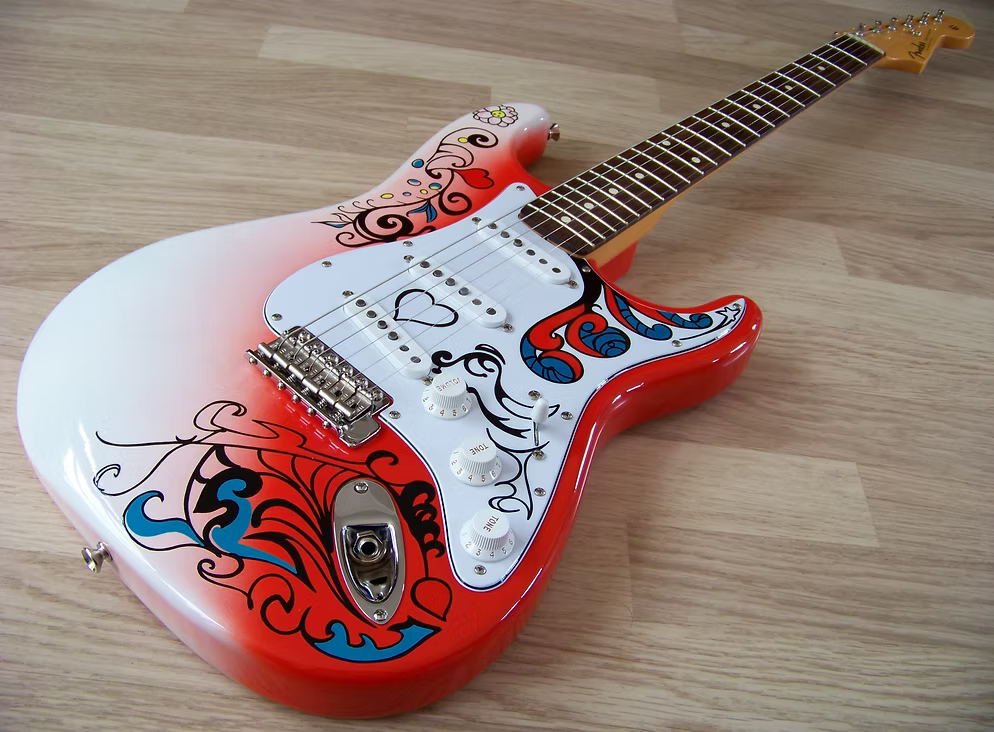 Custom Shop Jimi Hendrix Red Monterey